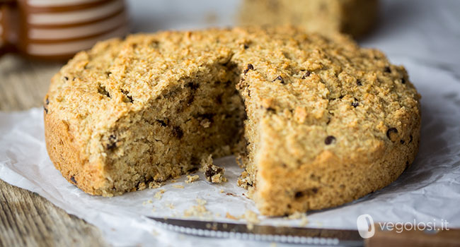 torta vegana al cocco semplice