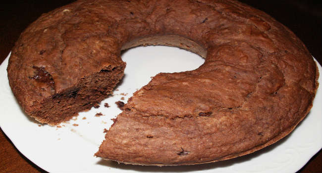 Torta di carote e cioccolato senza uova