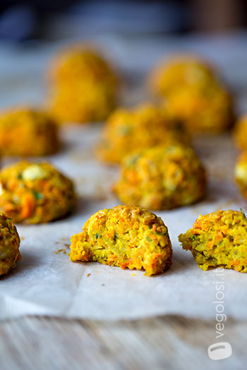 Falafel di carote speziati