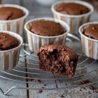 Muffin vegani senza glutine al cioccolato