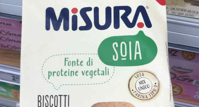 Biscotti alla soia Misura