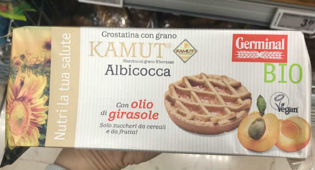 Crostatine vegan albicocca Germinal