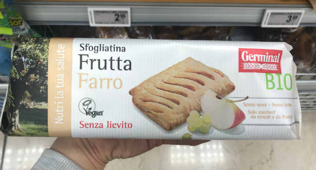 Sfogliatina alle mele Germinal