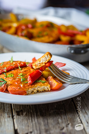 filetti soia peperoni pomodori paprika