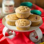 Muffin vegani alle pesche e chiodi di garofano