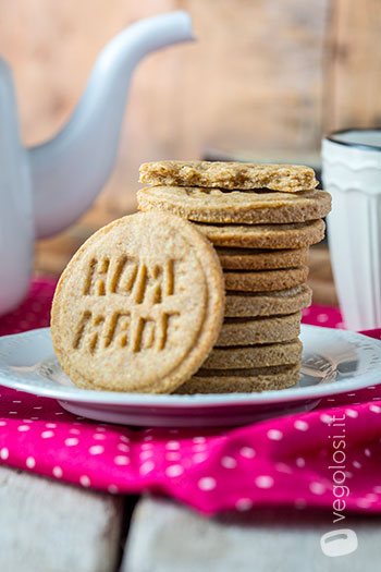 Biscotti con frolla allo yogurt vegan