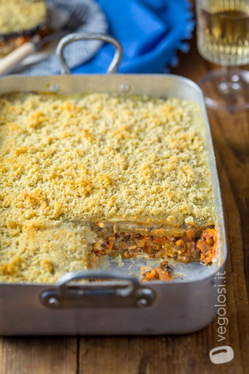 Moussaka vegan alle lenticchie