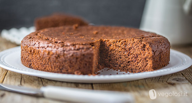 Pan di Spagna vegan al cacao