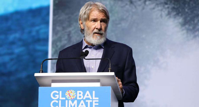 Harrison Ford cambiamenti climatici