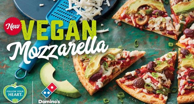 Domino's pizza vegana