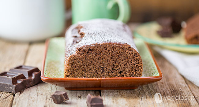 Plumcake al cioccolato vegan