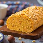 Plumcake alle carote e nocciole vegan