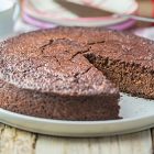 Torta vegana di quinoa al cioccolato fondente