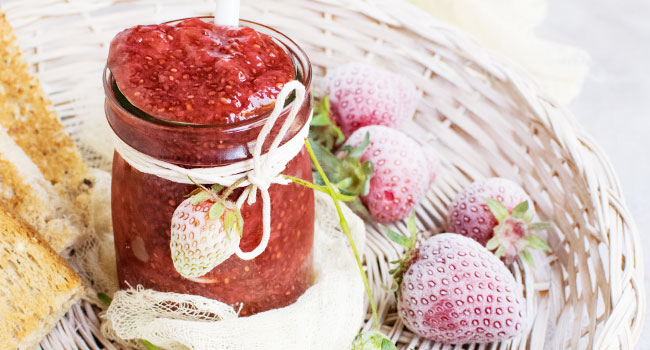 Confettura (o marmellata) di fragole senza zucchero