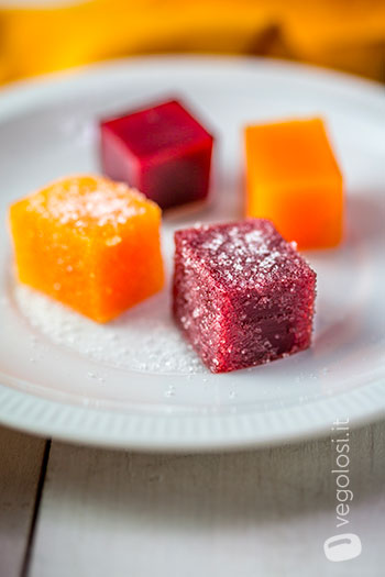 Caramelle gelatinose vegan