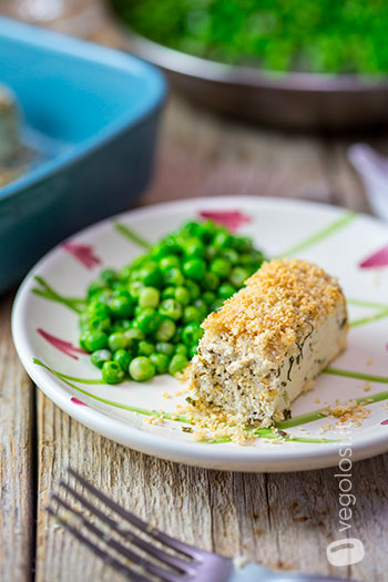 Tofu al forno impanato, al limone ed erbe