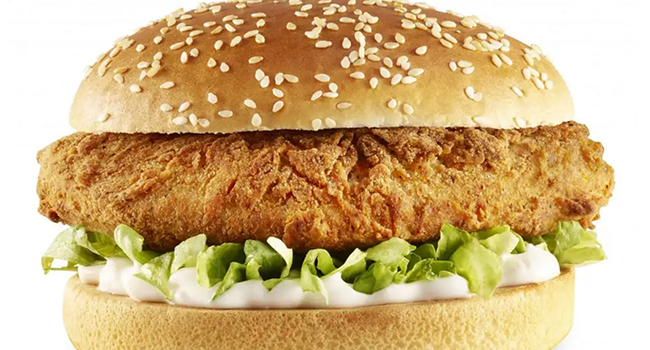 Burger vegano KFC