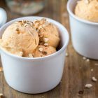 Gelato vegano al melone e banana