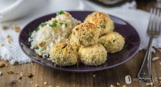 Polpette vegane di zucchine vegane