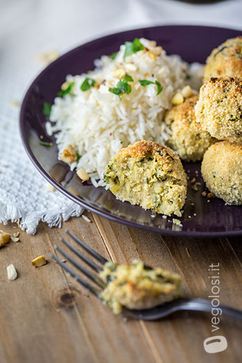Polpette vegane di zucchine vegane
