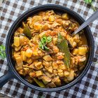 Goulash di funghi e patate