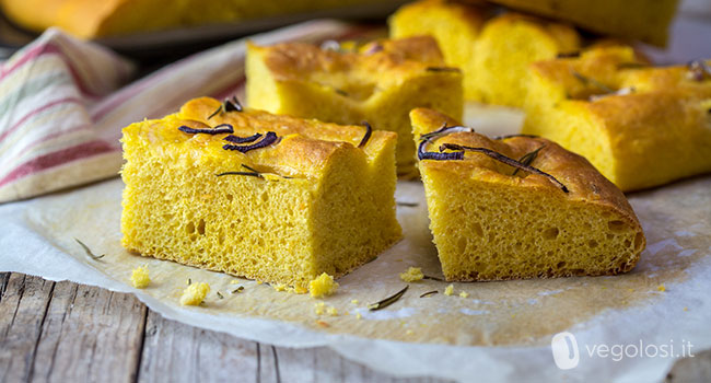 Panfocaccia alla zucca