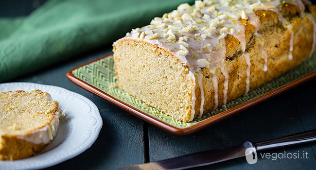 Plumcake vegano al cocco e lime