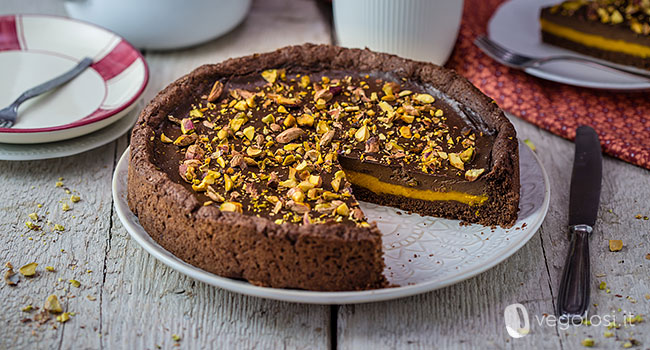 Torta al cioccolato e zucca