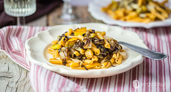 Casarecce-radicchio-patate