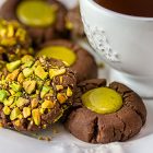 biscotti vegani cioccolato pistacchi