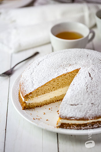 Torta paradiso vegan ricetta