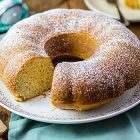 ciambellone vegano alla vaniglia e yogurt