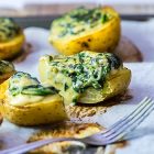 Patate ripiene di spinaci e besciamella vegan - Video ricetta