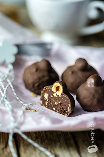 Baci perugina fatti in casa vegani