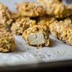 Bastoncini croccanti di tofu impanati al forno