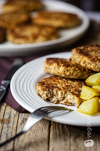 Hamburger vegani di cavolfiori