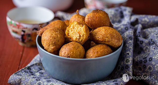 frittelle vegane di patate dolci