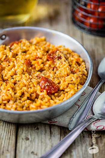 Risotto ai pomodorini arrosto