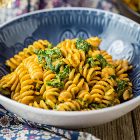 Fusilli con friarielli e crema di pomodori secchi