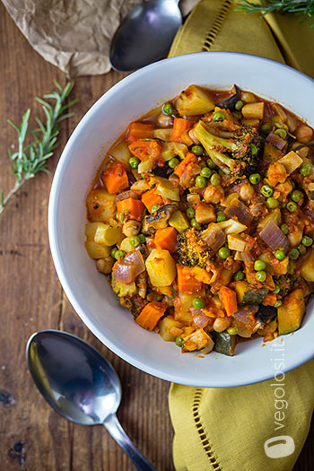 Gulash di verdure vegan
