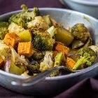 Verdure invernali al forno con salsa ai 4 sapori