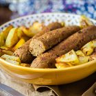 Salsicce vegan di borlotti e seitan