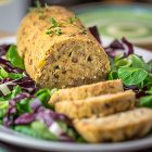 Polpettone di fagioli e tofu alle erbe