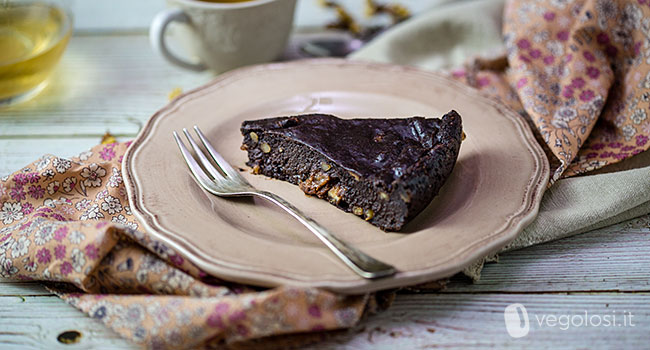 Torta nera paesana vegan