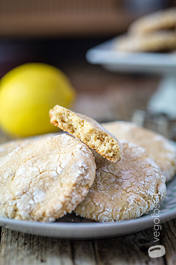 Cookies vegani al limone