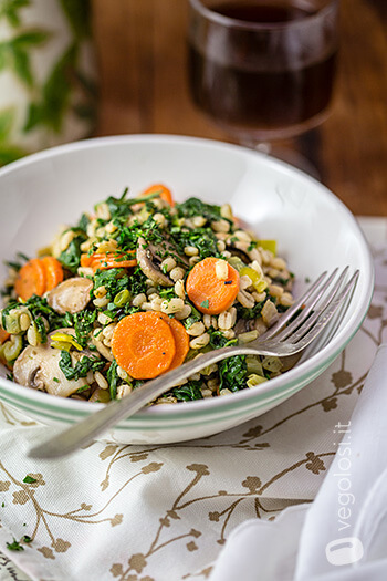 Orzo all'ortolana