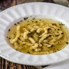 Passatelli vegani in brodo