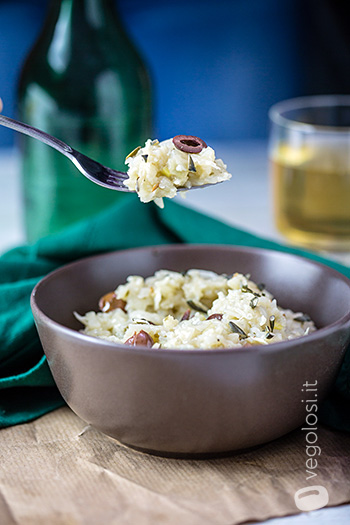 Risotto di cavolfiore al vino bianco