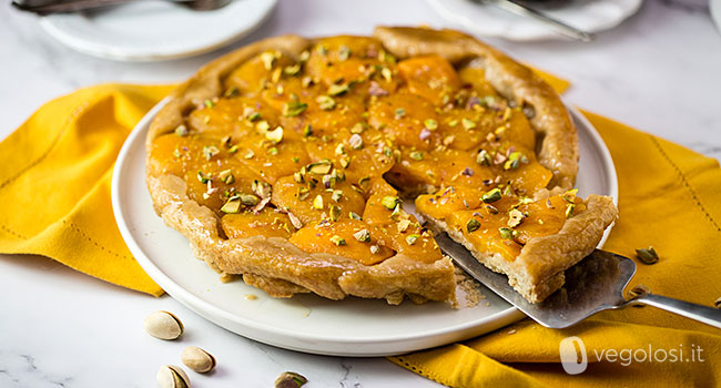 Tarte tatin vegan alle nespole