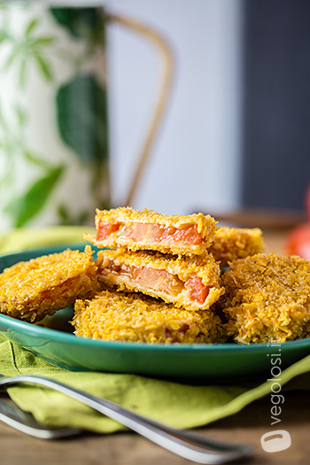 Cotolette di pomodori vegan